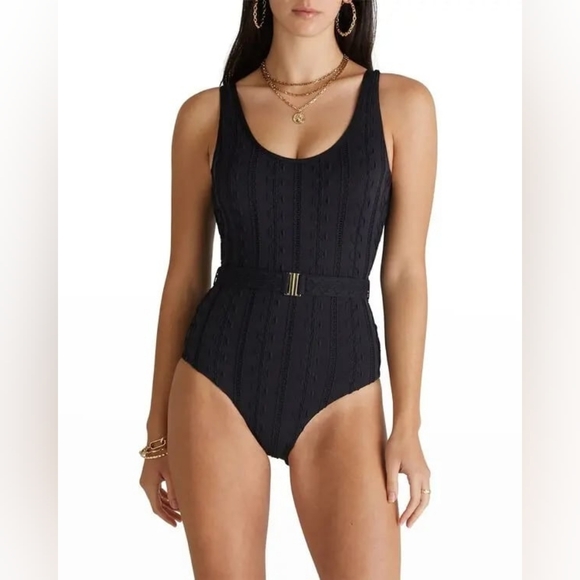 Aqua Blu Australia Raven Nicola DD/E Cup One-Piece Swimsuit - Picture 1 of 4